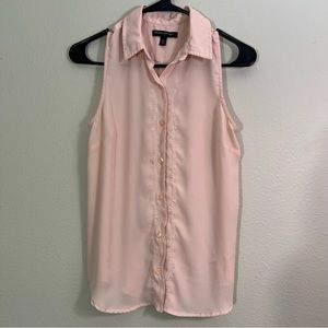 Banana republic sleeveless blouse size extra small